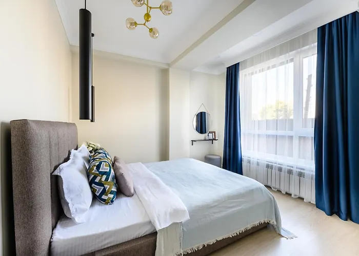 Апартаменты В Жк Galileo Terrace, Рядом Mega Alma-Ata